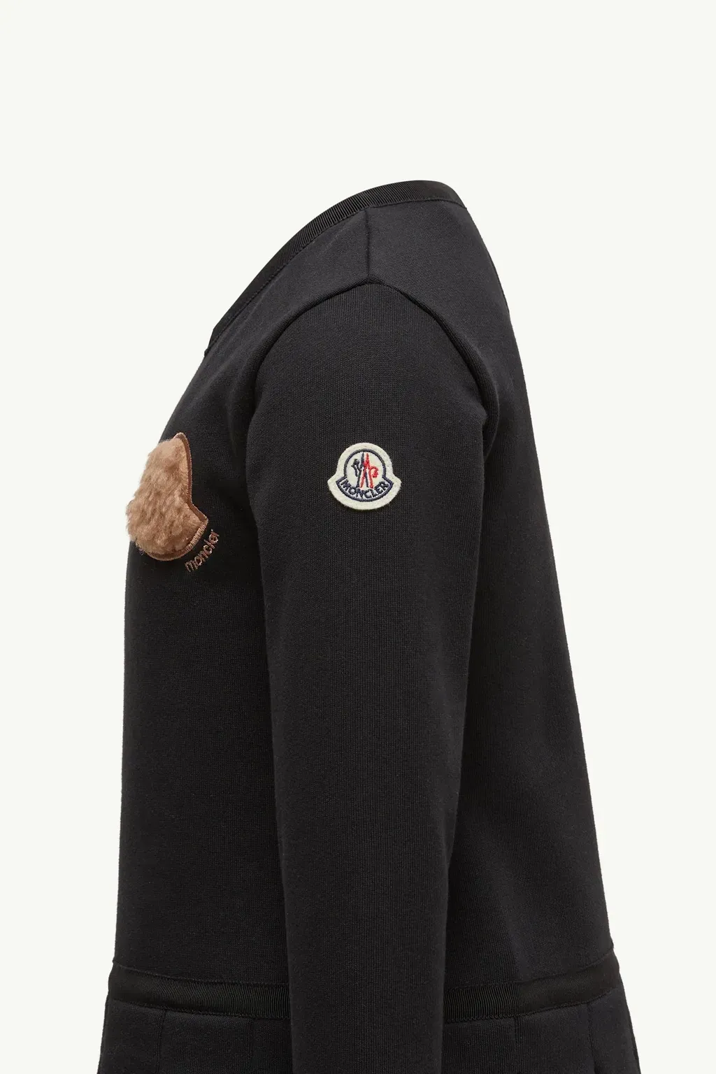 Teddy Logo Pleated Cotton Dress