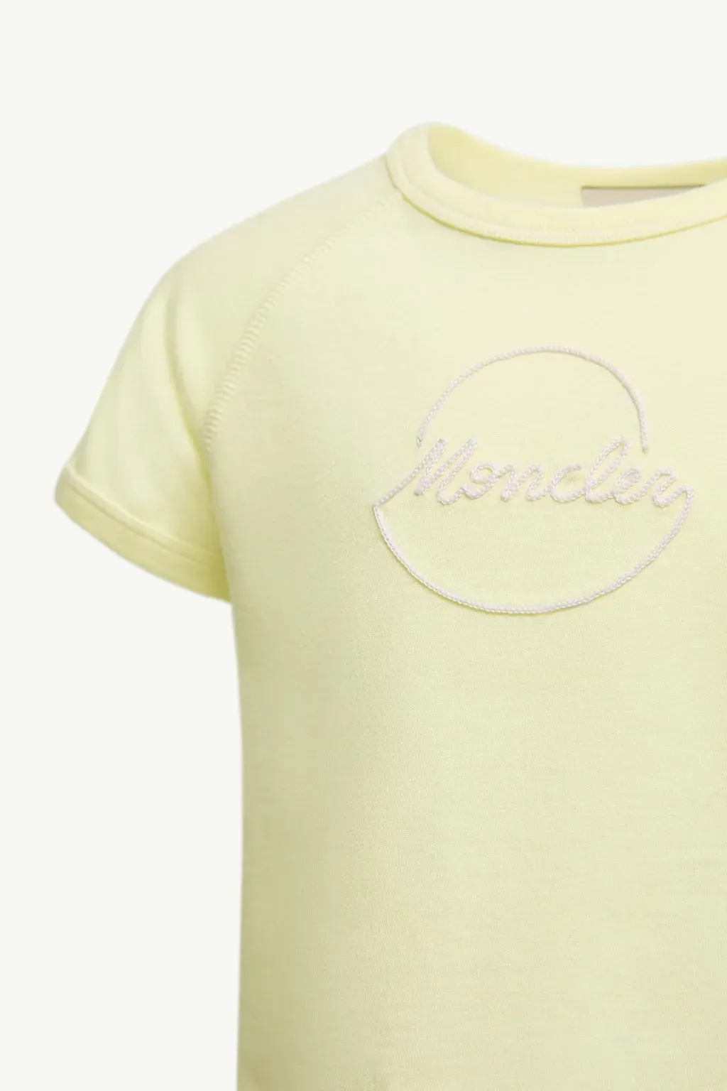 Embroidered Logo Cotton T-Shirt