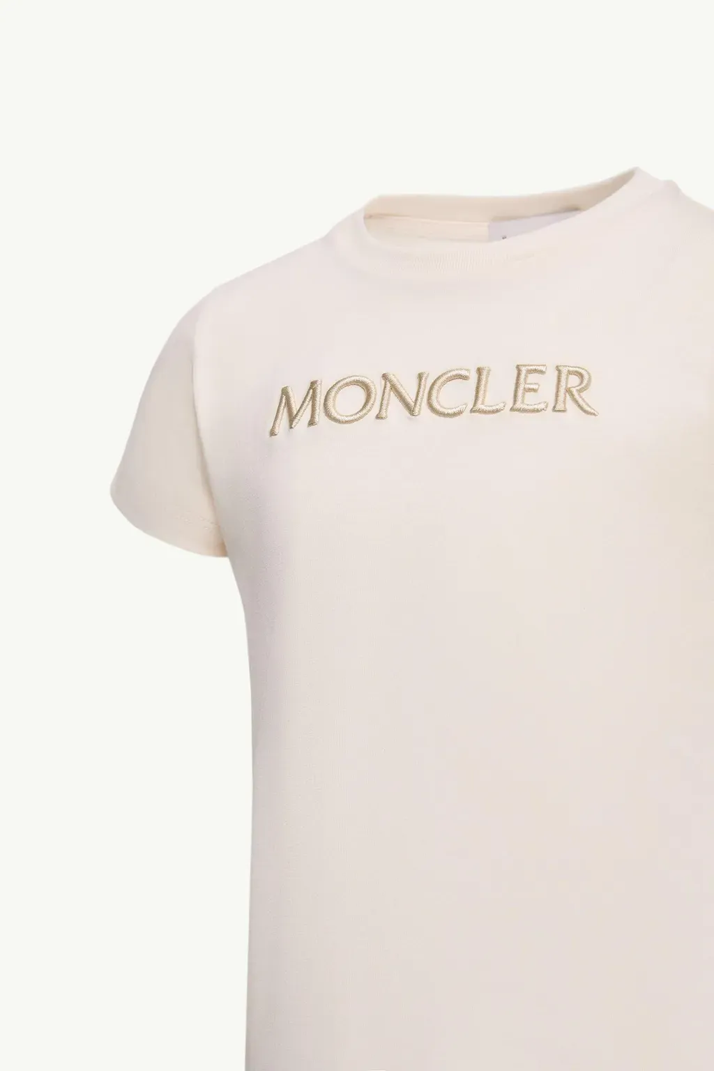 Embroidered Logo Cotton T-Shirt