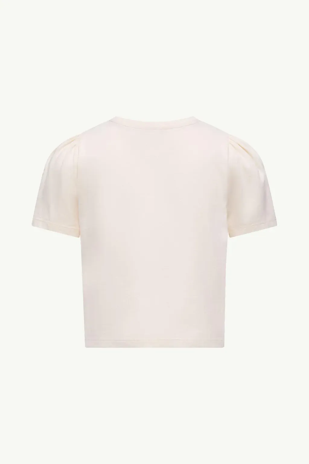 Floral Logo Print Cotton Blend T-Shirt