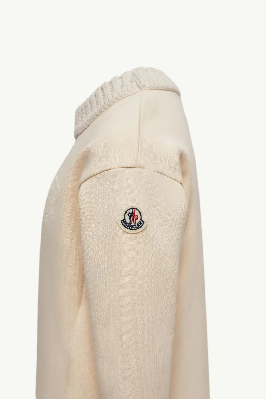 Embroidered Logo Cotton Sweatshirt