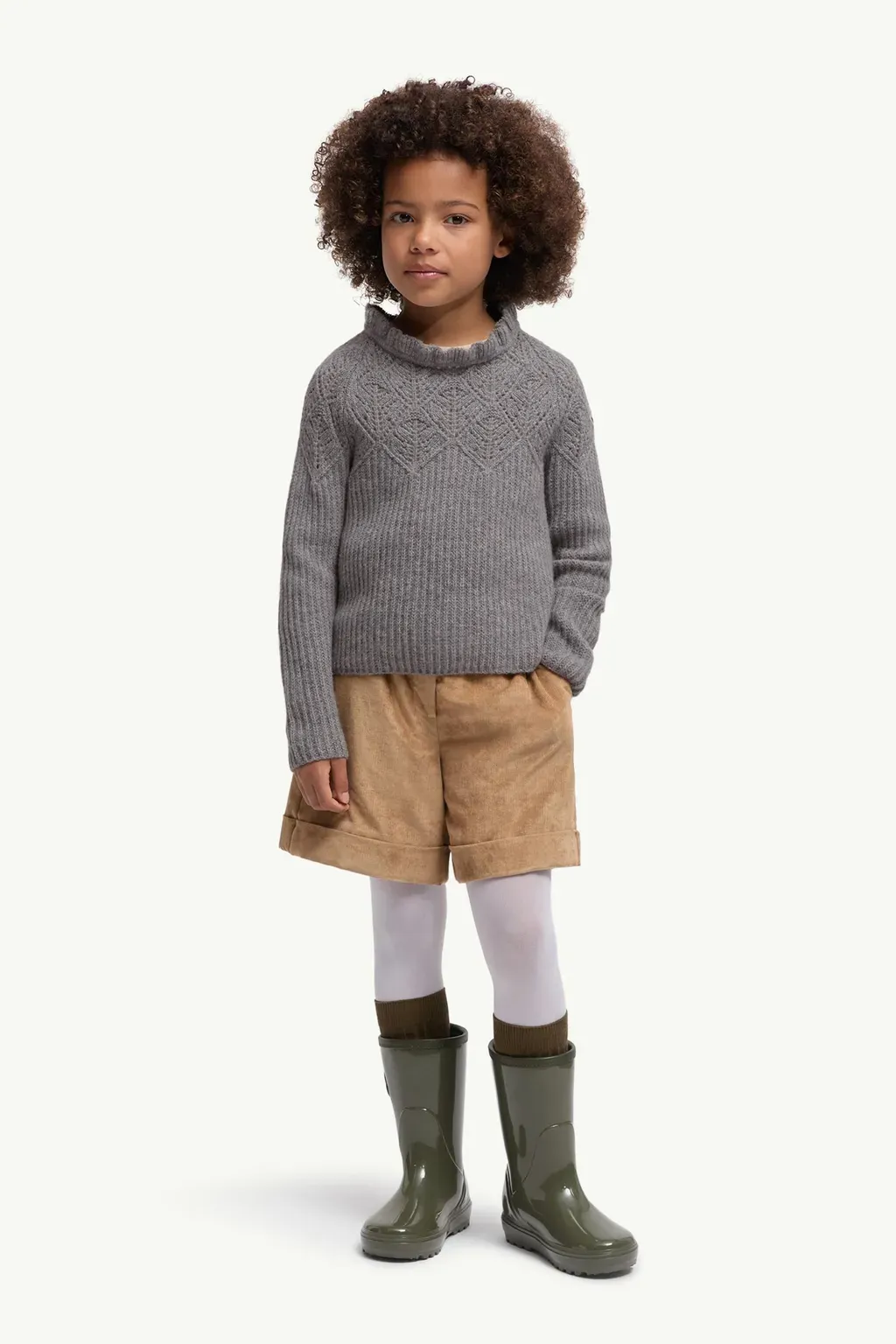 Ruffled Wool Jumper