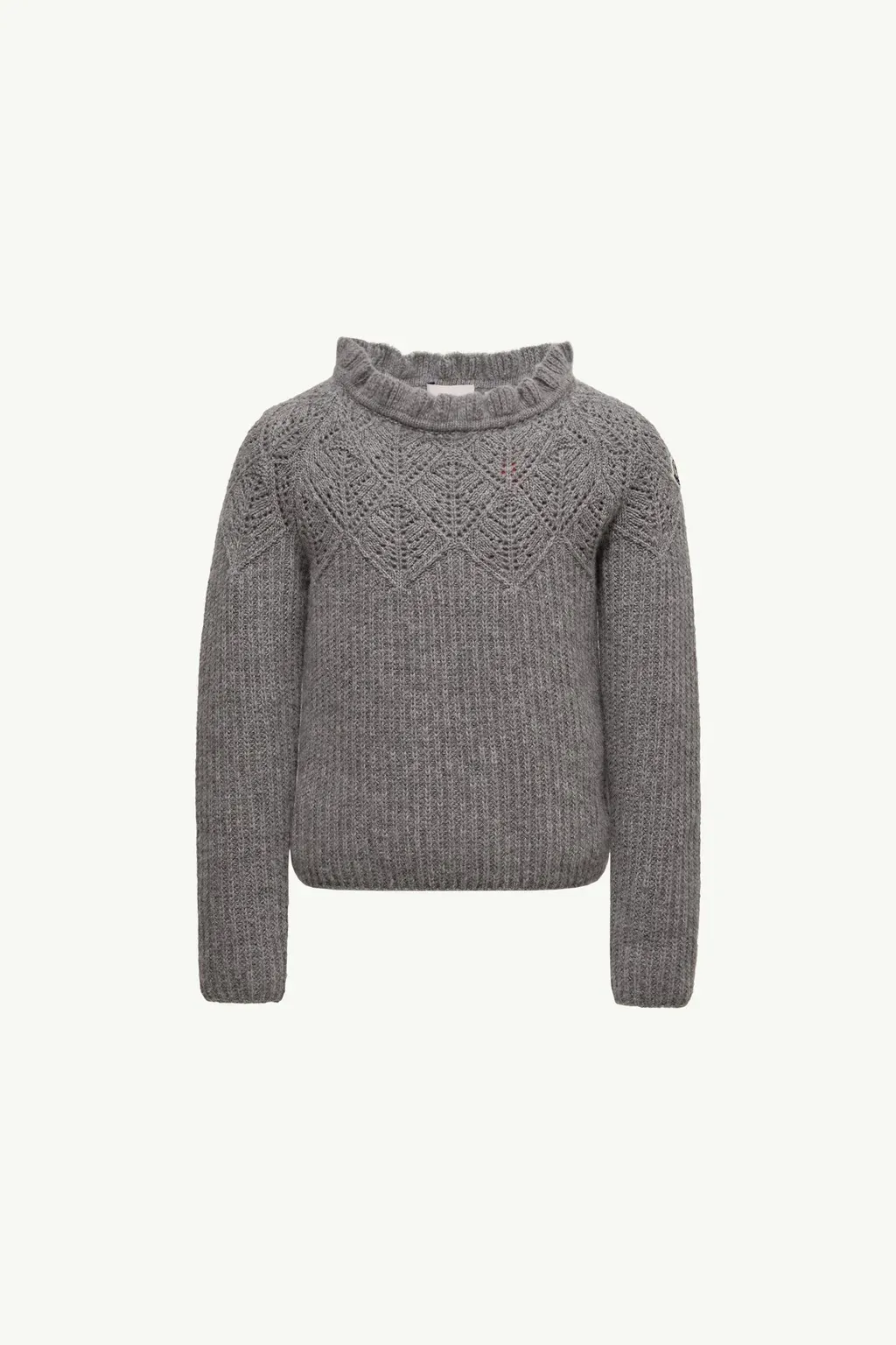 Ruffled Wool Jumper