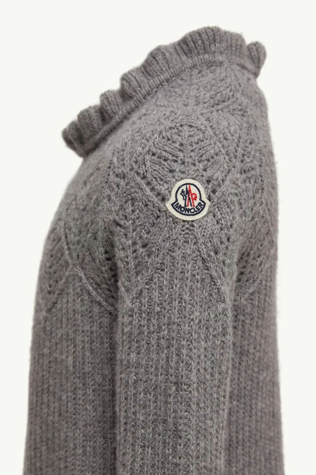 Ruffled Wool Jumper