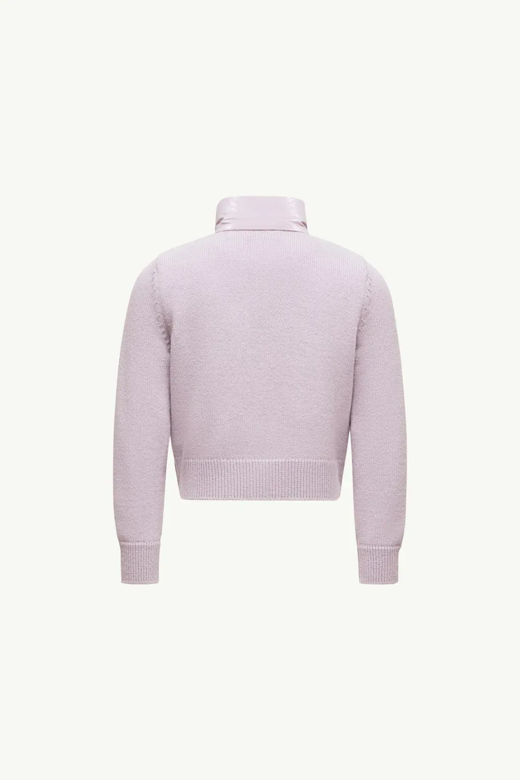 Wool Padded Zip-Up Cardigan