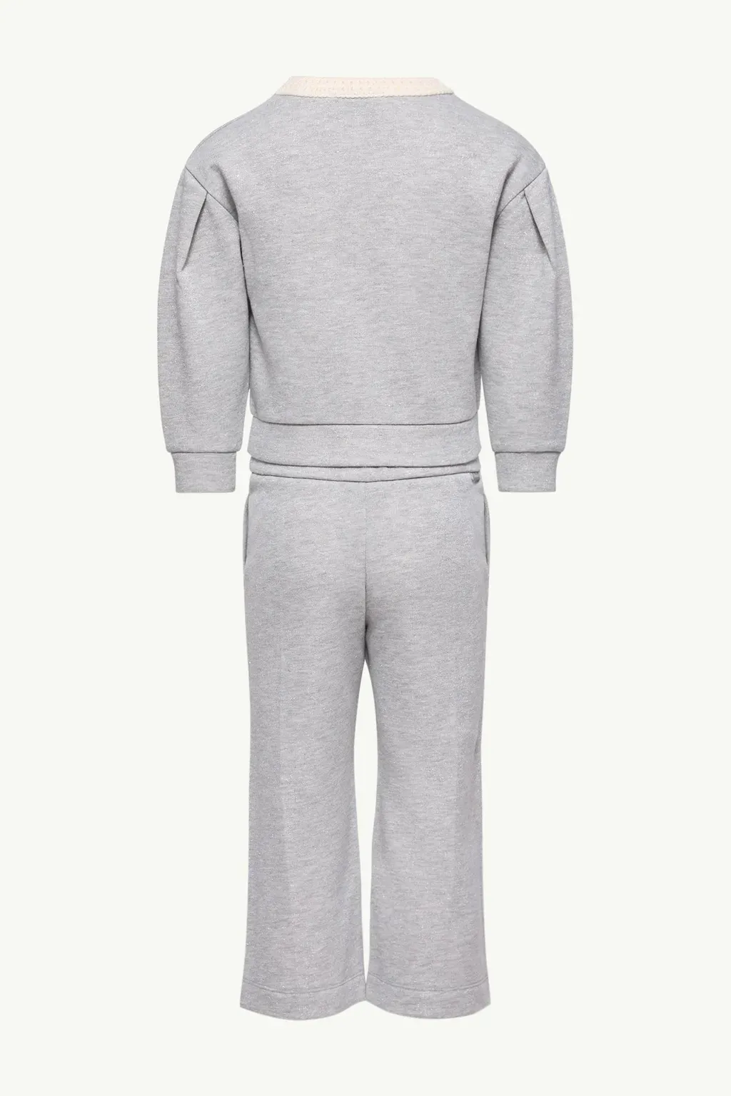 Metallic Cotton Sweatsuit Set