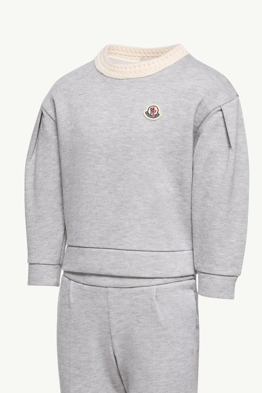 Metallic Cotton Sweatsuit Set