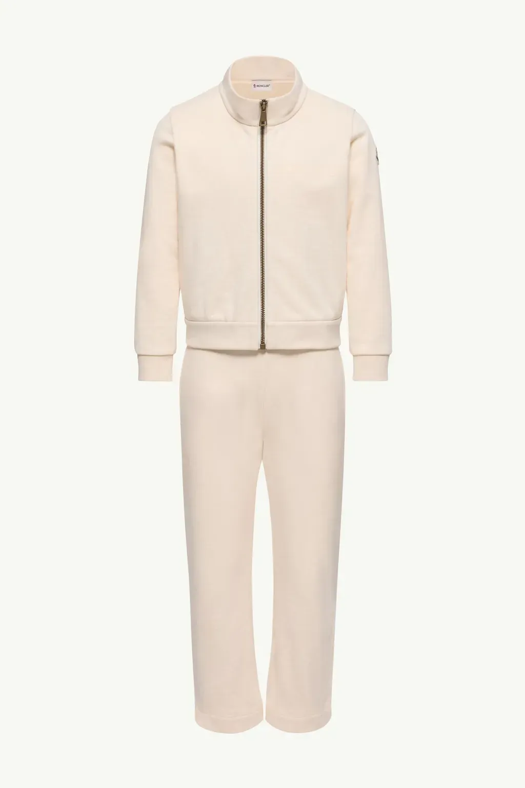 Logo Patch Cotton Tracksuit Set