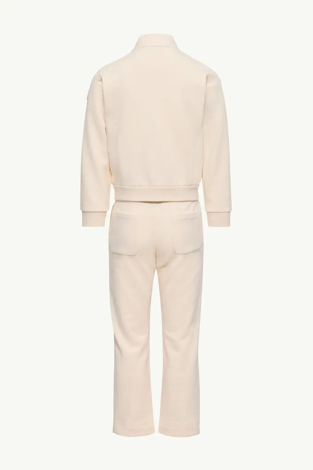 Logo Patch Cotton Tracksuit Set