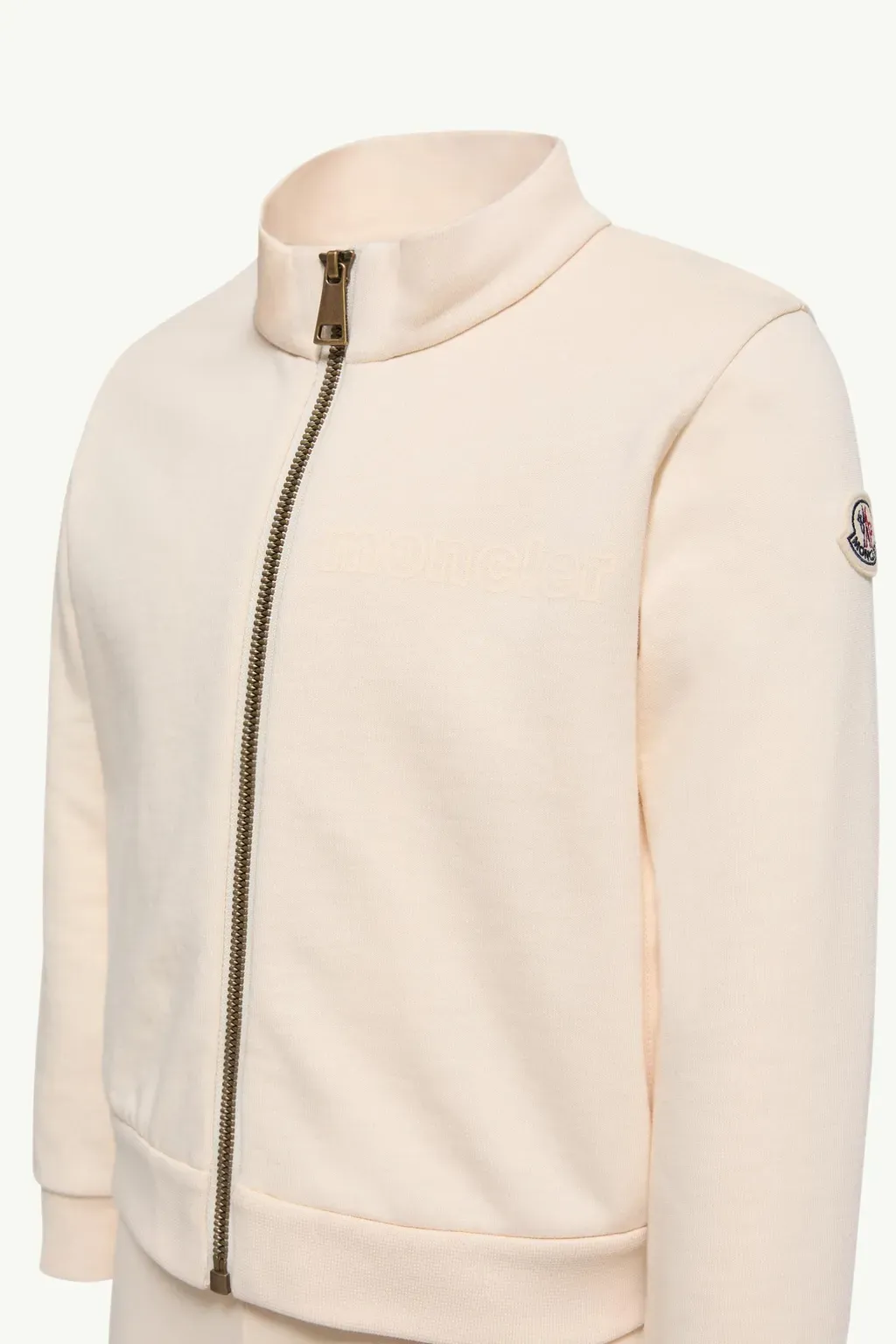 Logo Patch Cotton Tracksuit Set