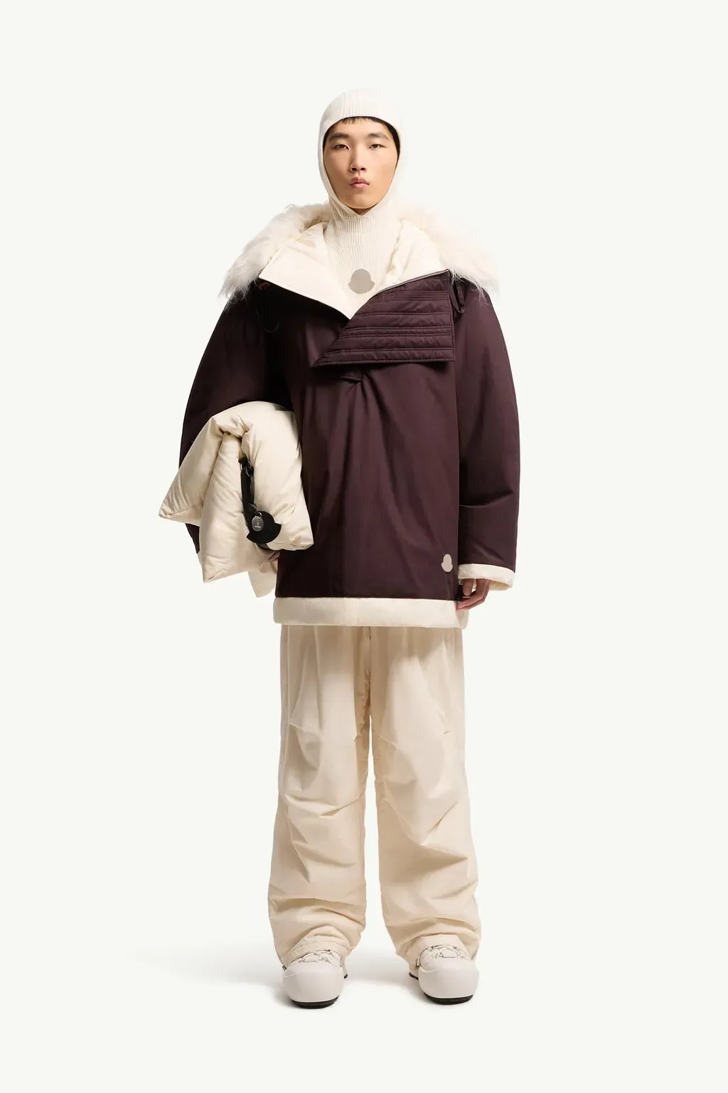 Moncler + Jil Sander Bowtiediene Short Down Jacket