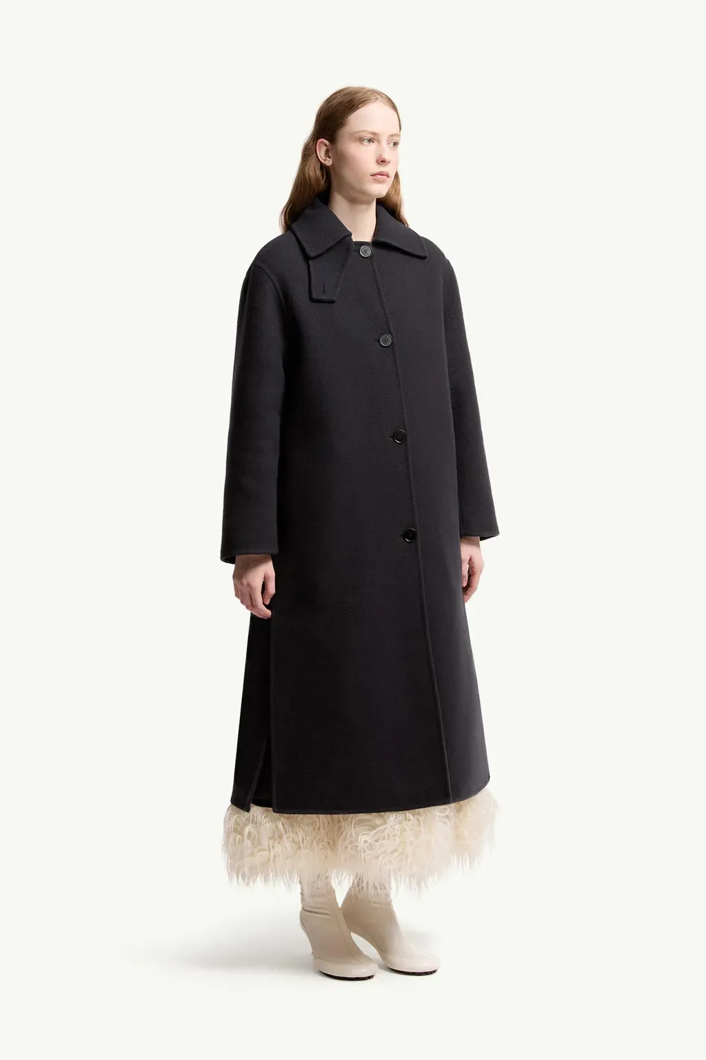 Moncler + Jil Sander Barrelene 3-In-1 Wool Coat