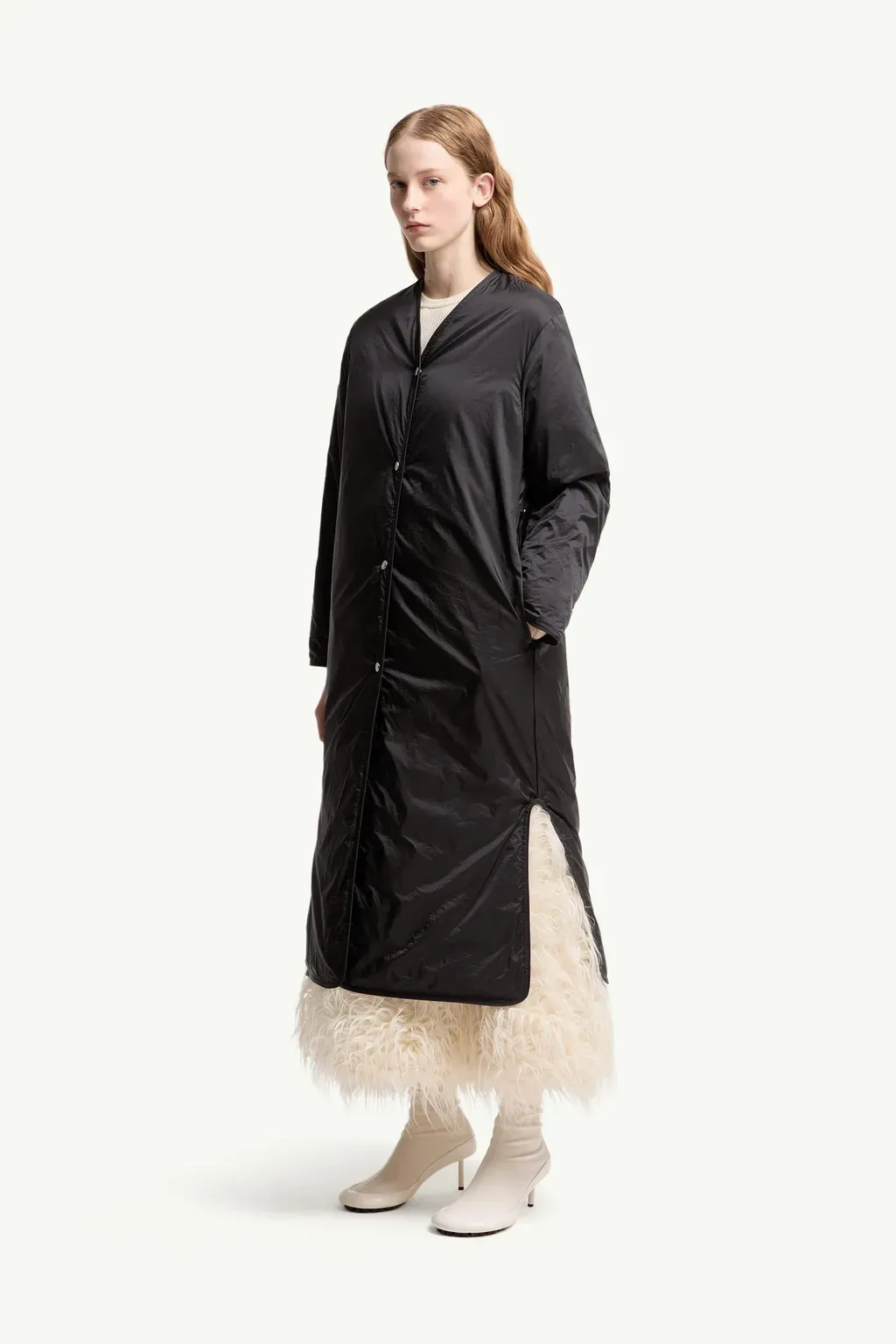 Moncler + Jil Sander Barrelene 3-In-1 Wool Coat