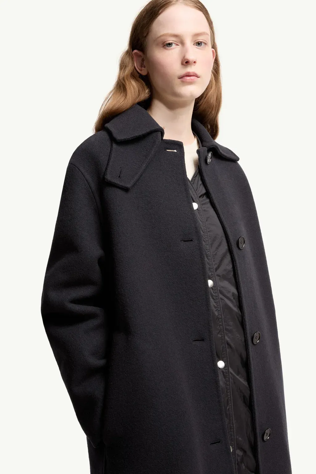 Moncler + Jil Sander Barrelene 3-In-1 Wool Coat