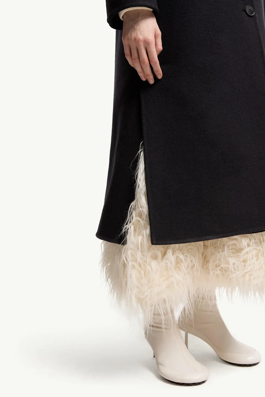 Moncler + Jil Sander Barrelene 3-In-1 Wool Coat