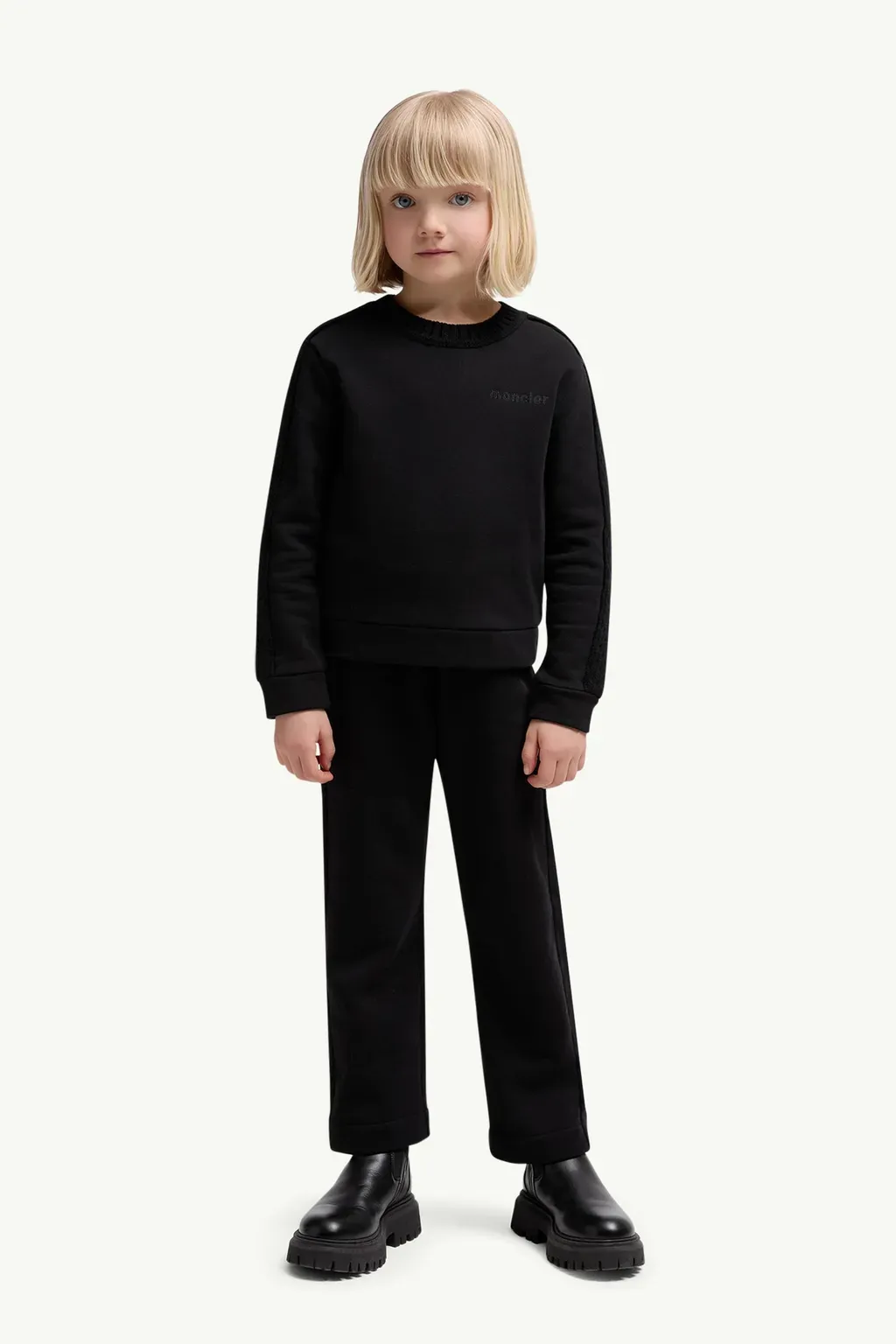 Wool-Trimmed Cotton Tracksuit Set
