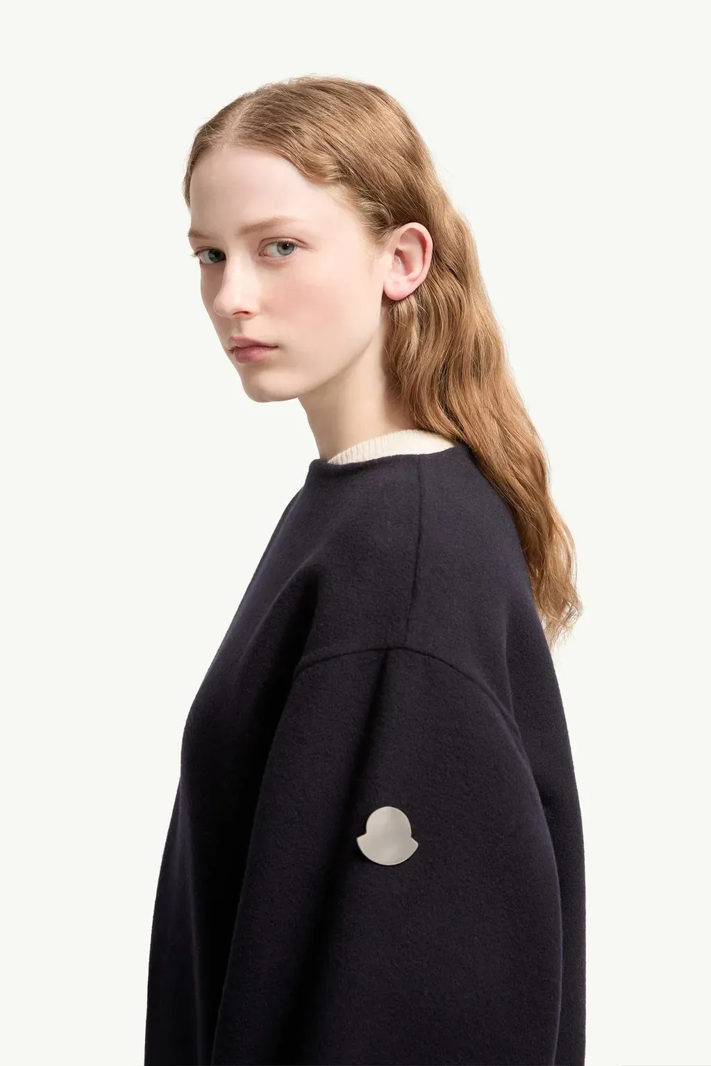 Moncler + Jil Sander Cuprous 2-In1 Wool Blend Cape