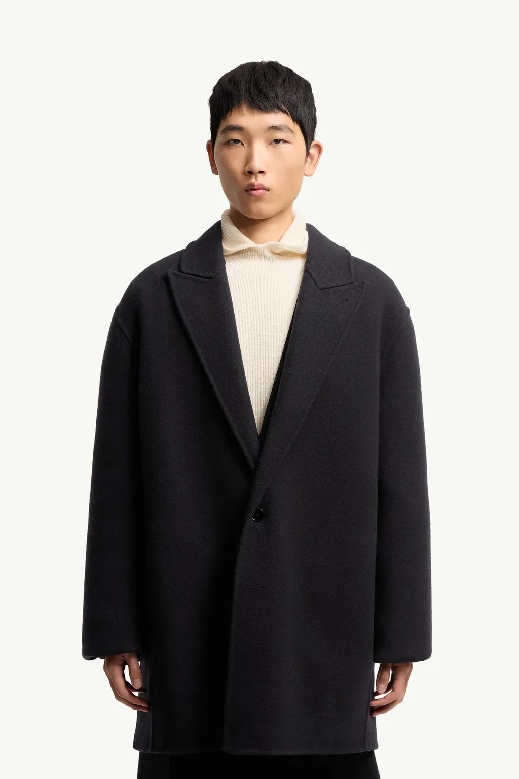 Moncler + Jil Sander Rhamnose 3-In-1 Wool Mono-Breasted Down Jacket