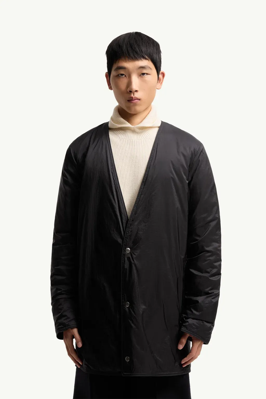 Moncler + Jil Sander Rhamnose 3-In-1 Wool Mono-Breasted Down Jacket