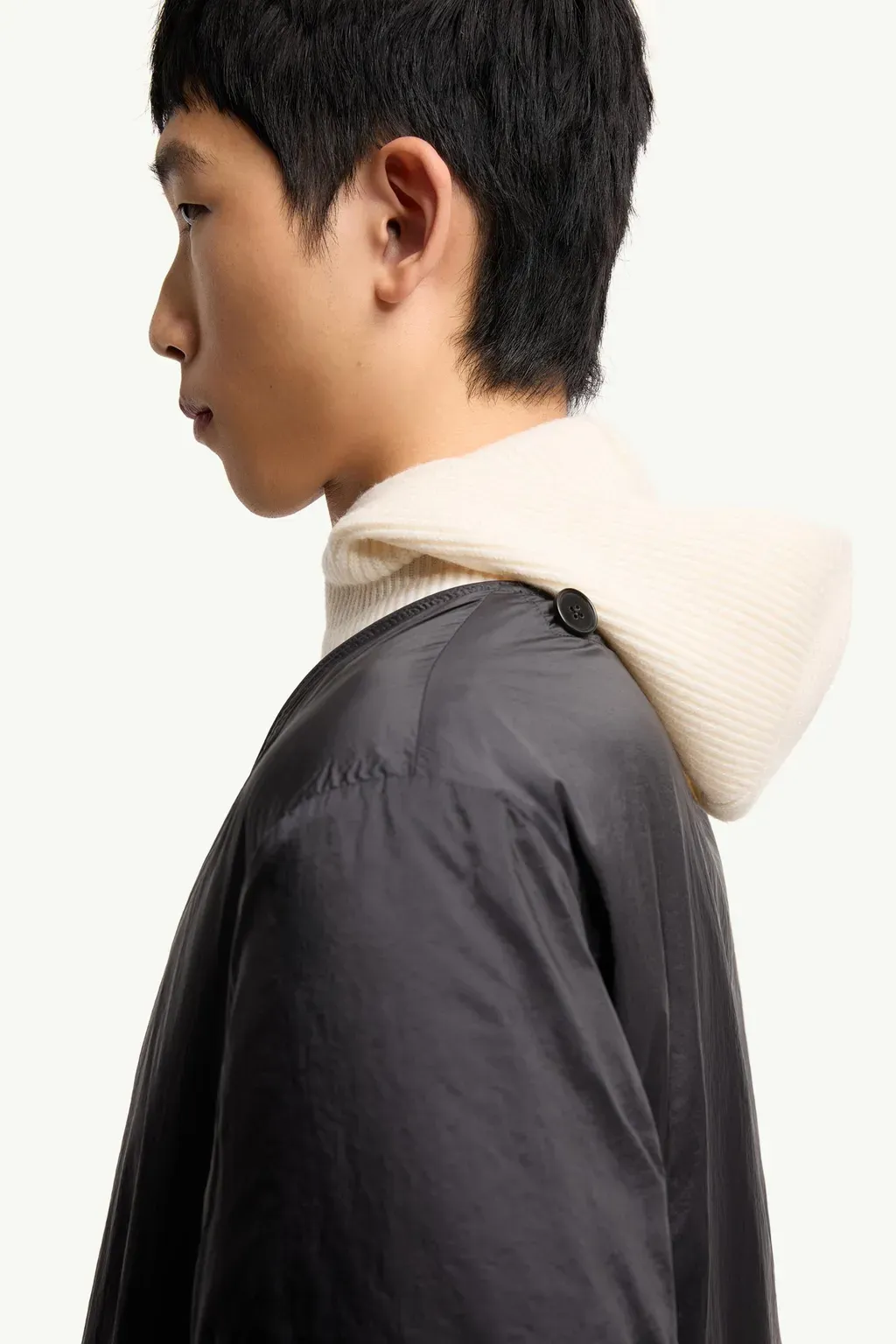 Moncler + Jil Sander Rhamnose 3-In-1 Wool Mono-Breasted Down Jacket
