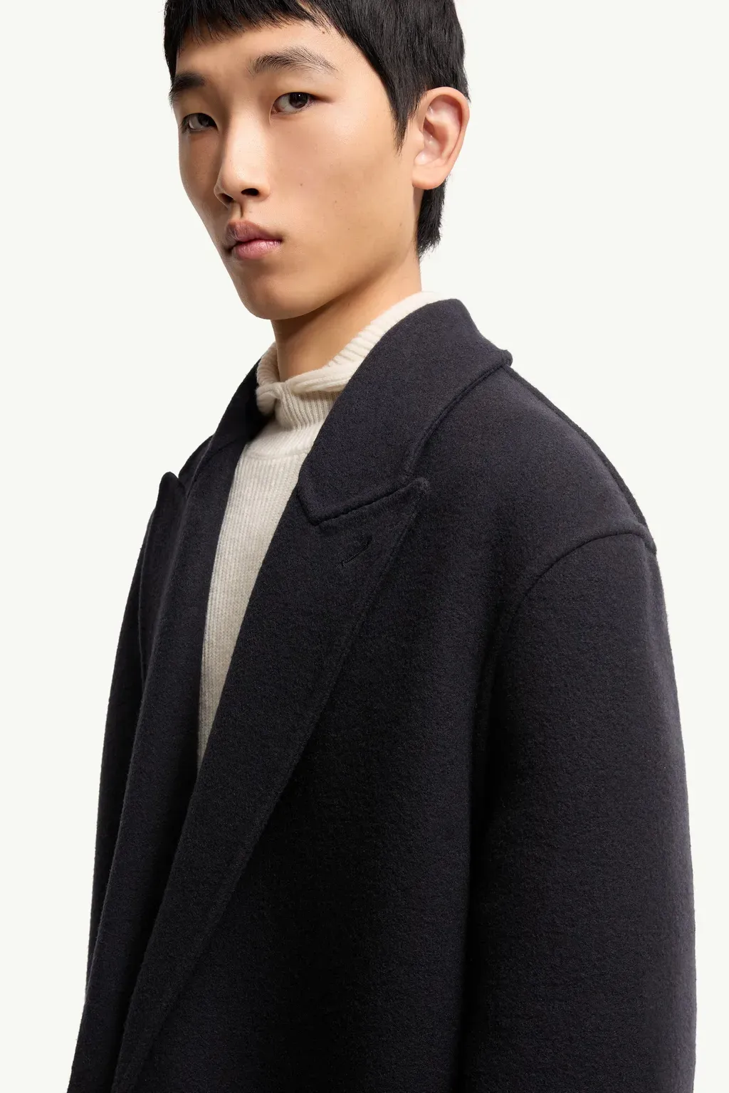 Moncler + Jil Sander Rhamnose 3-In-1 Wool Mono-Breasted Down Jacket