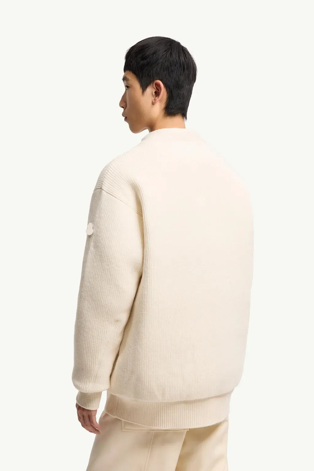 Moncler + Jil Sander Padded Wool Cardigan