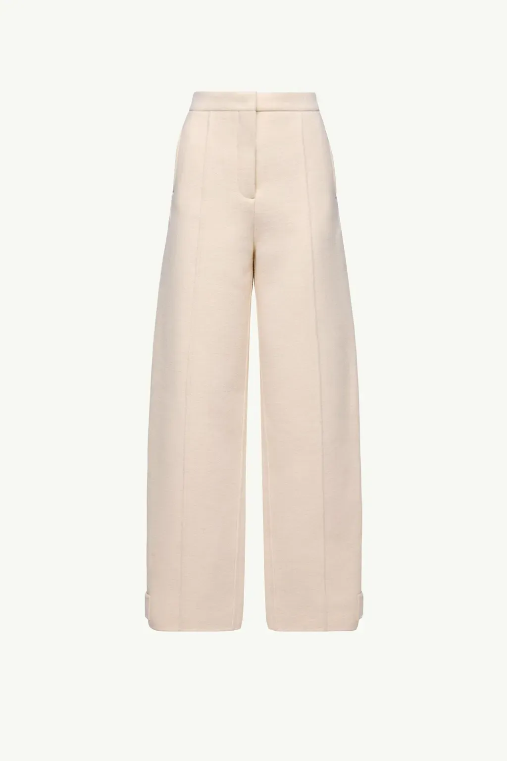 Moncler + Jil Sander Straight Leg Wool Ttrousers