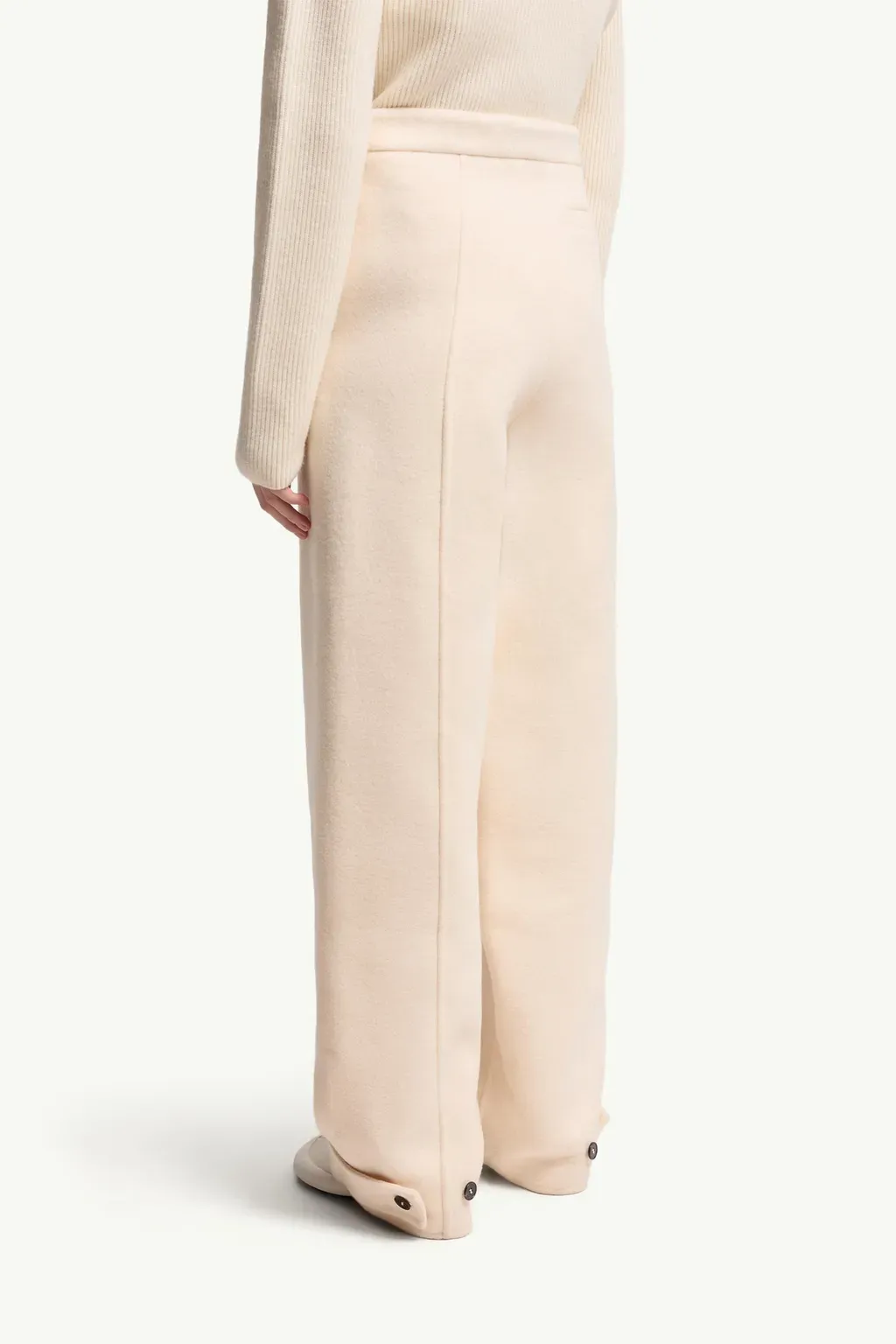 Moncler + Jil Sander Straight Leg Wool Ttrousers