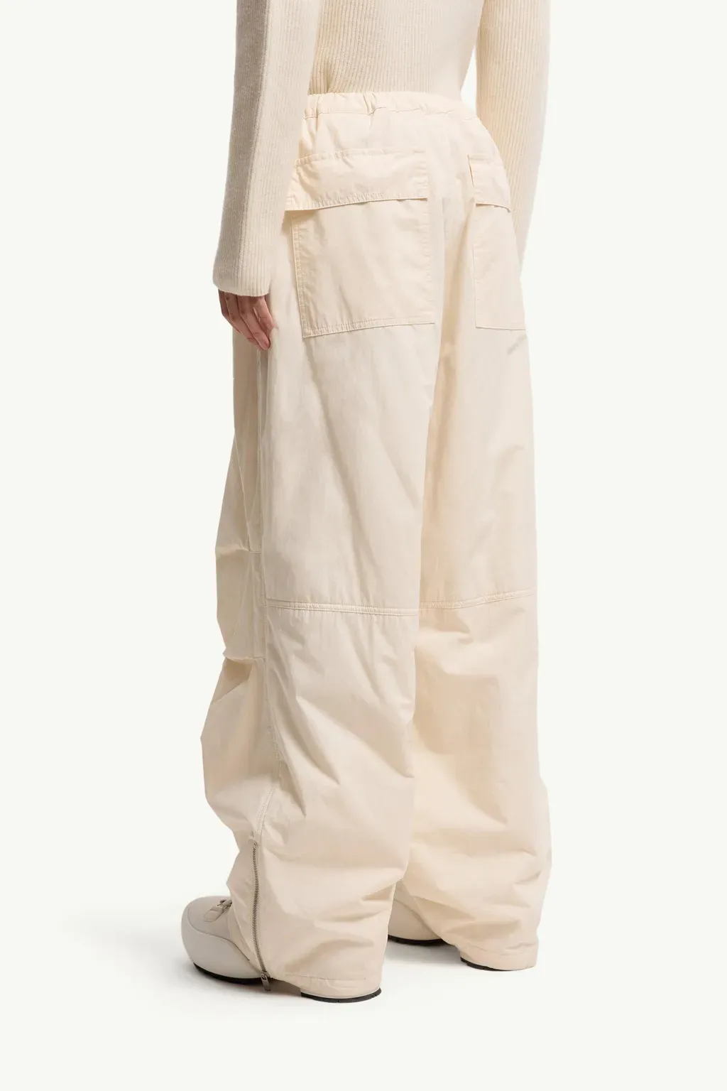 Moncler + Jil Sander Straight Leg Cotton Trousers