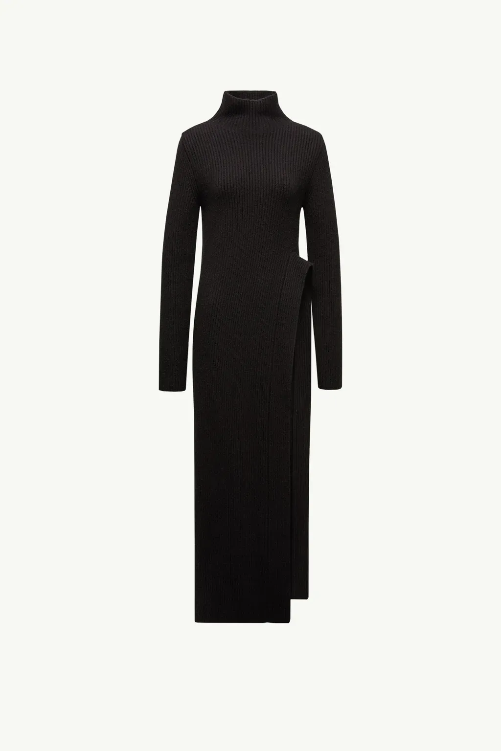 Moncler + Jil Sander Wool Polo Neck Dress
