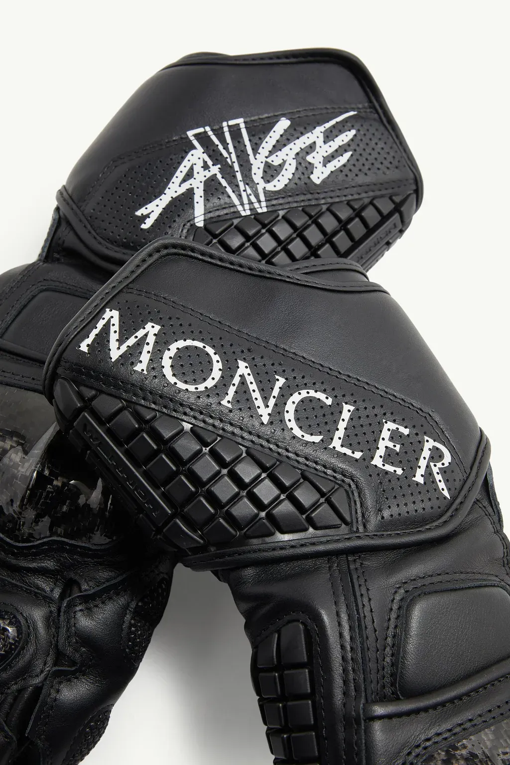 Moncler X A$Ap Rocky Leather Gloves