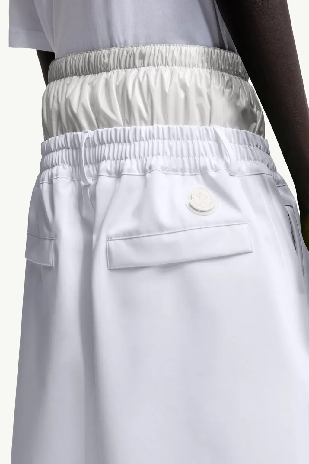 Moncler X A$Ap Rocky Logo Print Shorts