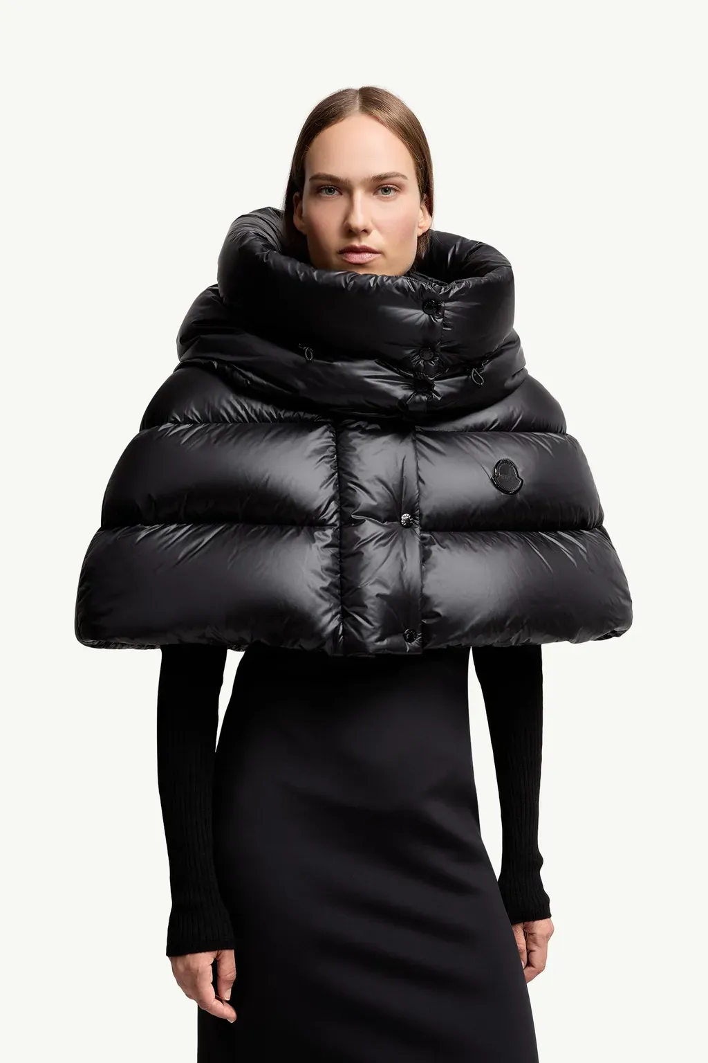Moncler X Ee72 By Edward Enninful Hooded Down Cape
