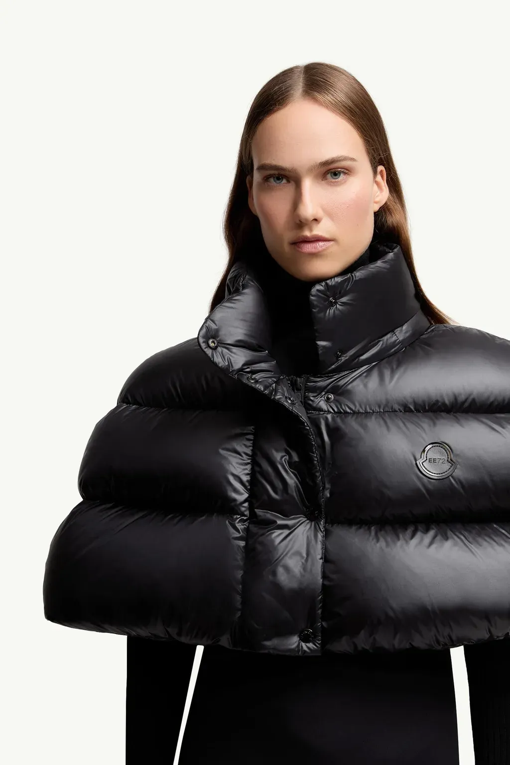Moncler X Ee72 By Edward Enninful Hooded Down Cape
