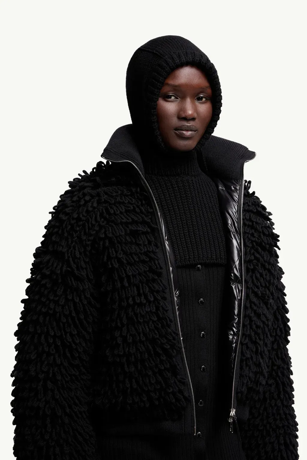 Moncler X Ee72 By Edward Enninful Wool Balaclava