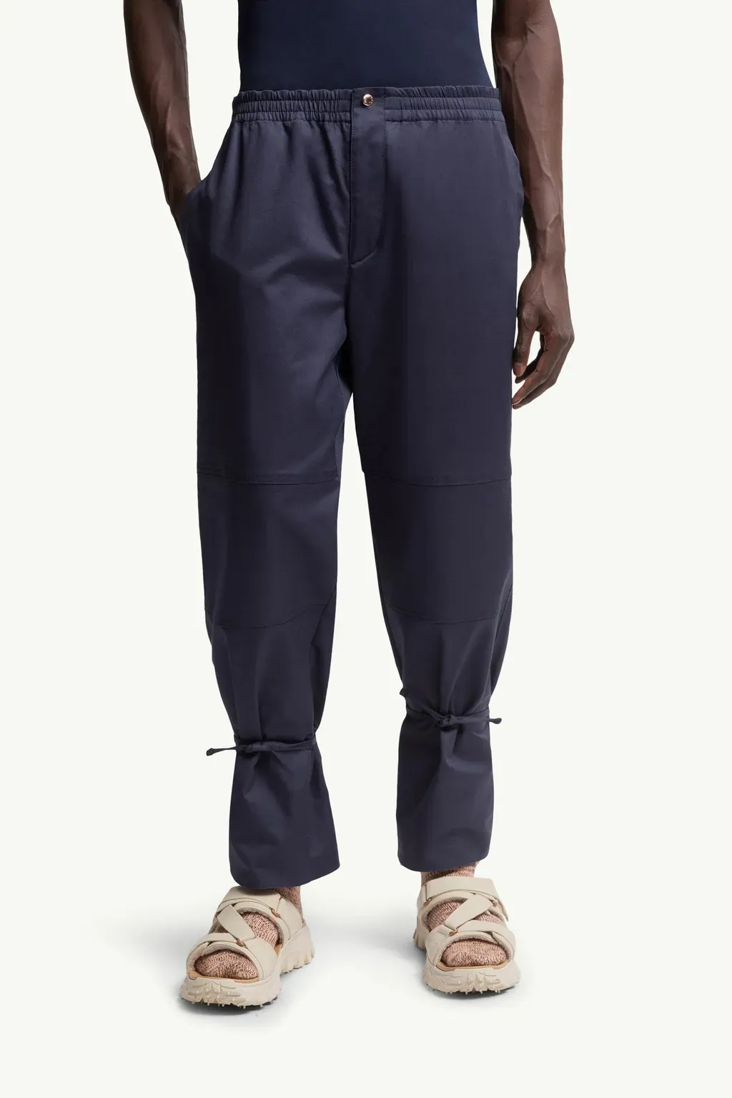 Moncler X Gilga Farm By Donald Glover Cotton Gabardine Trousers