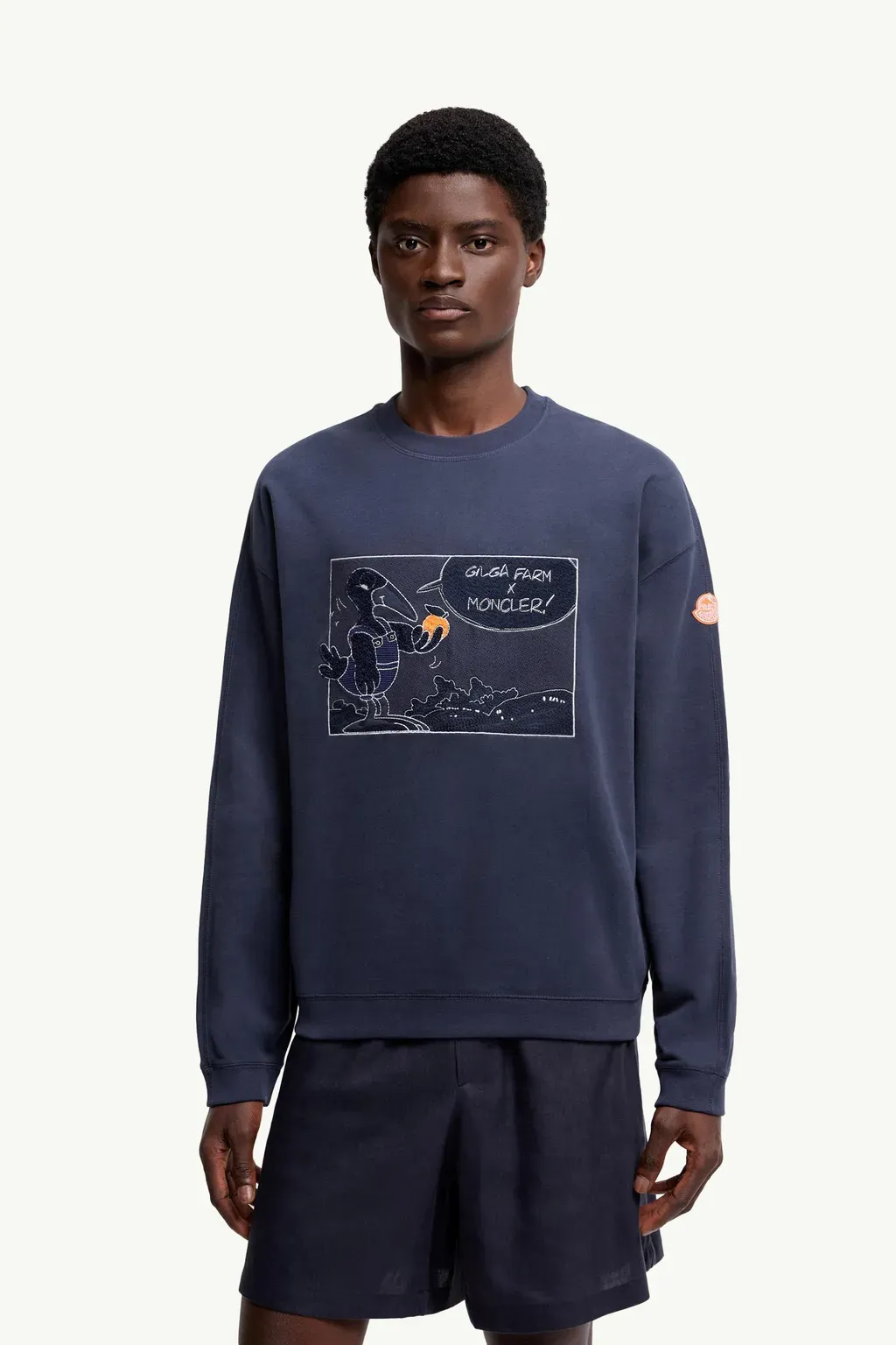 Moncler X Gilga Farm By Donald Glover Cotton Sweatshirt