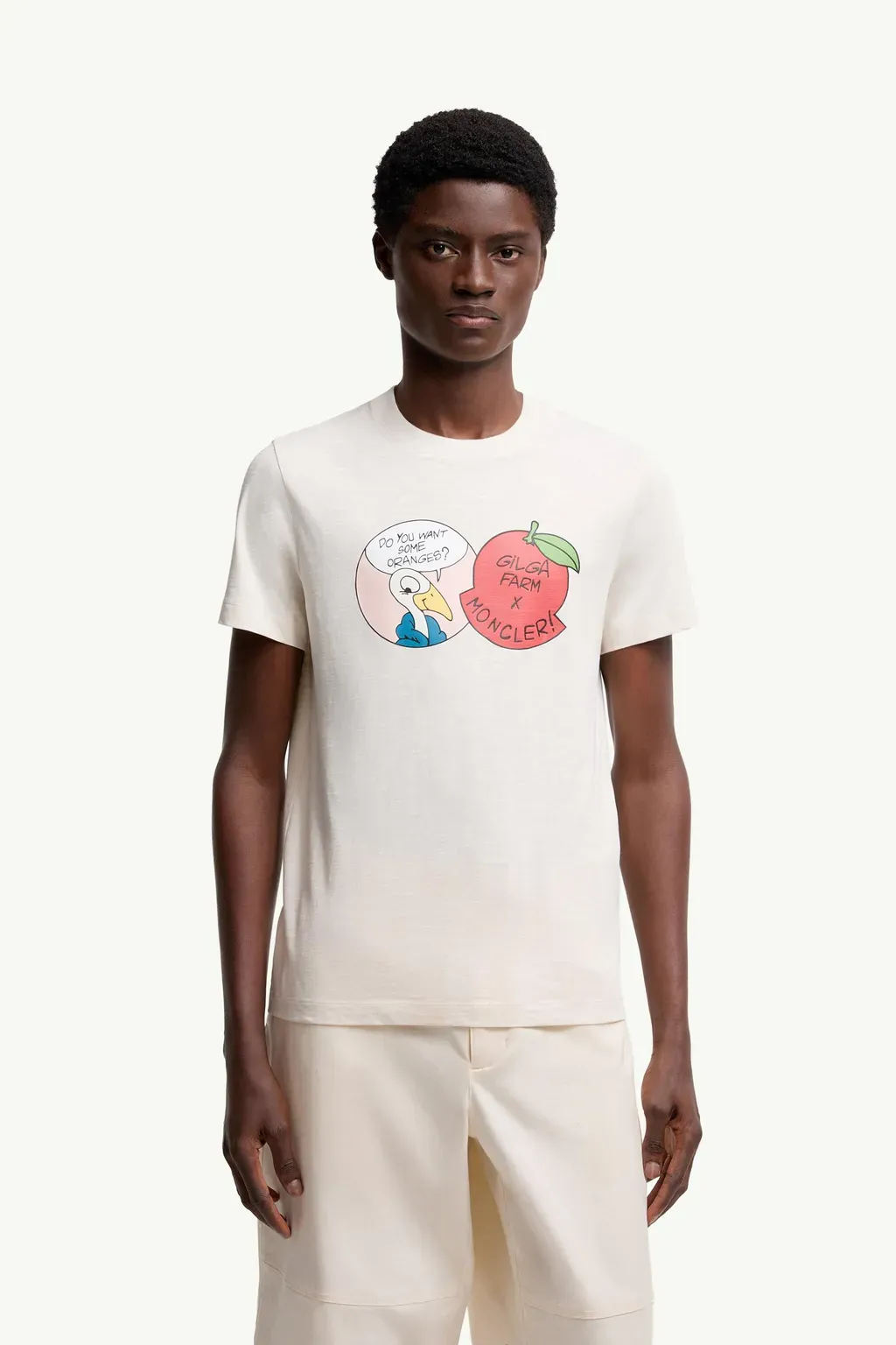 Moncler X Gilga Farm By Donald Glover Cotton T-Shirt