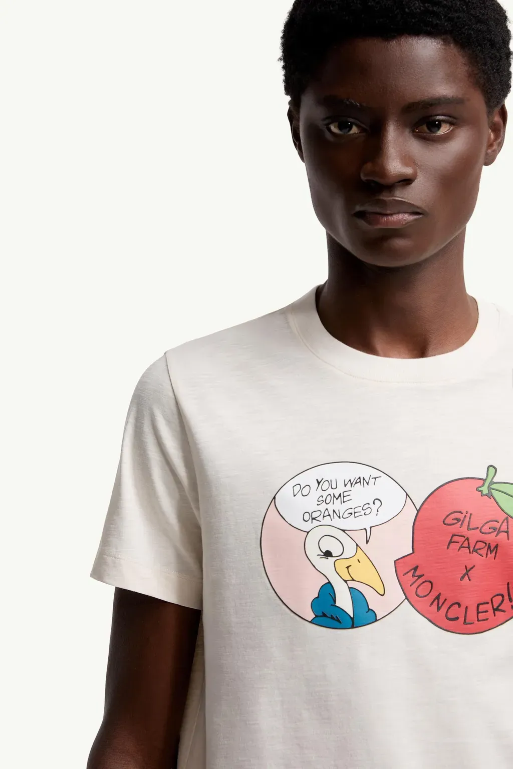 Moncler X Gilga Farm By Donald Glover Cotton T-Shirt