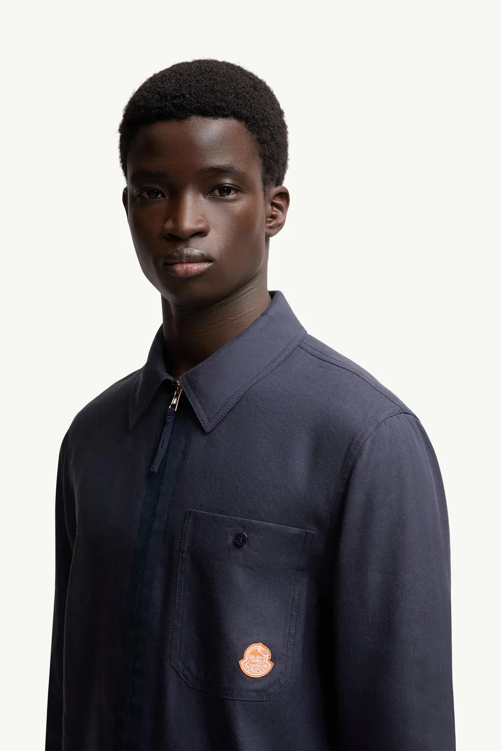 Moncler X Gilga Farm By Donald Glover Linen Blend Shirt