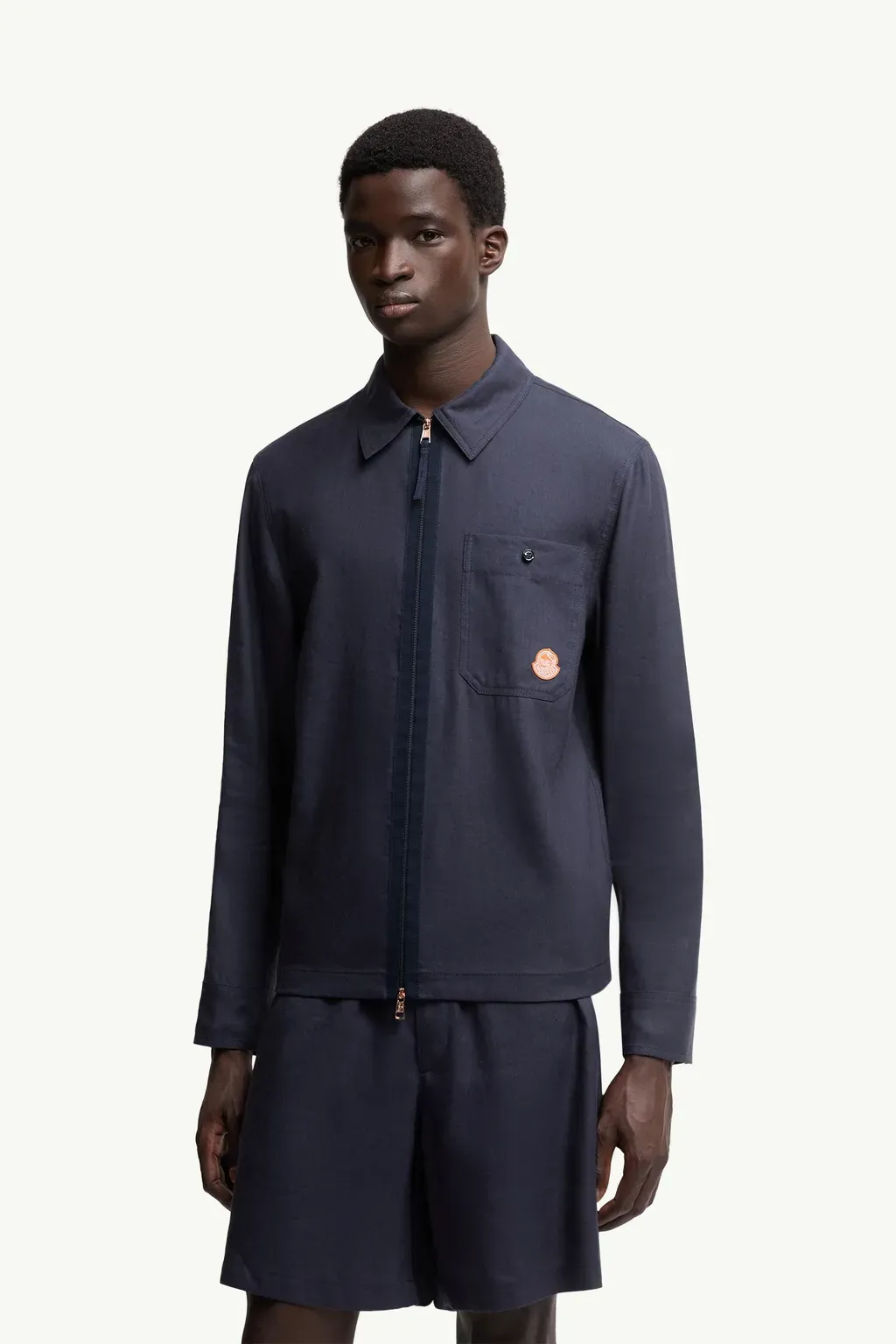 Moncler X Gilga Farm By Donald Glover Linen Blend Shirt