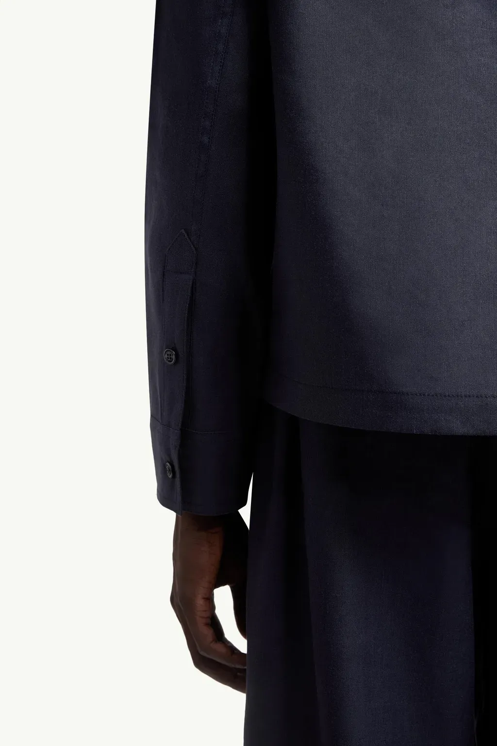 Moncler X Gilga Farm By Donald Glover Linen Blend Shirt