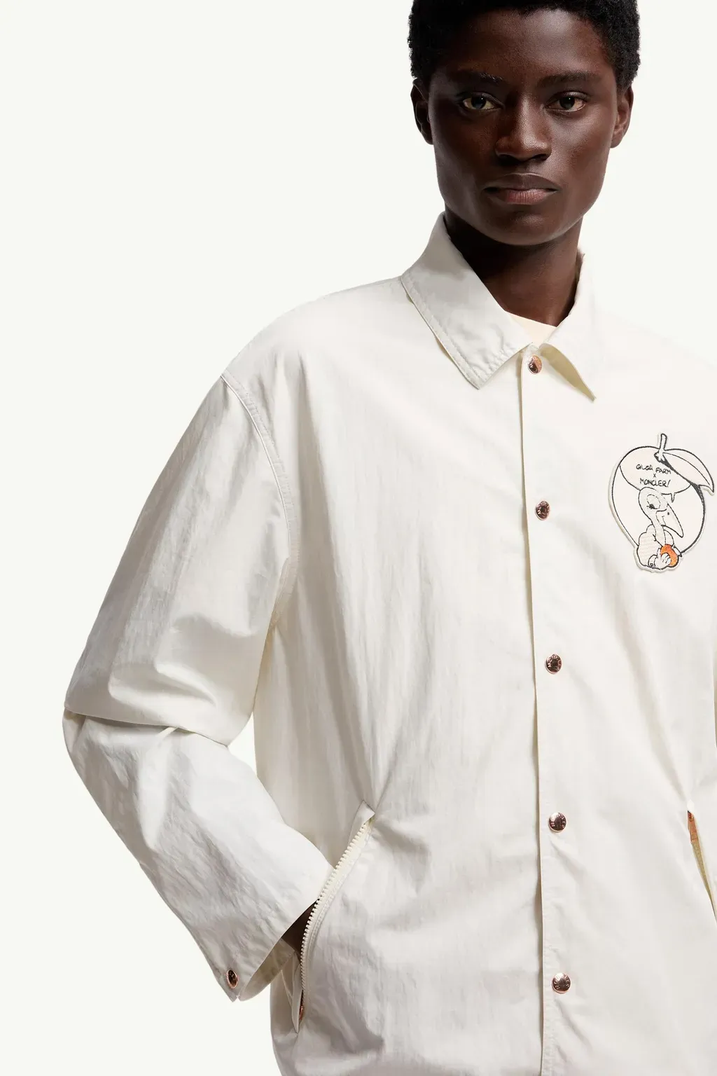 Moncler X Gilga Farm By Donald Glover Satsuma Shirt Jacket