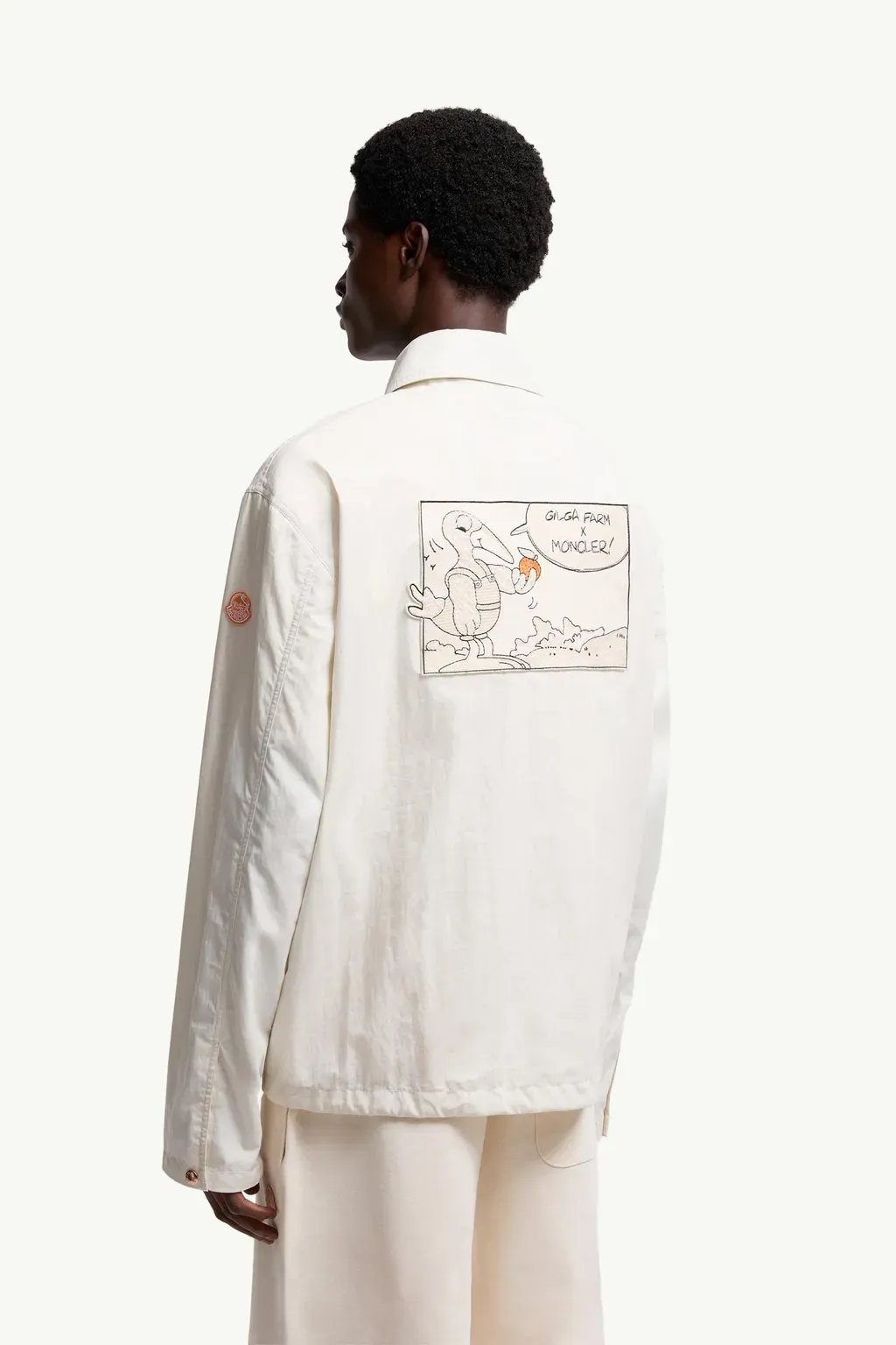 Moncler X Gilga Farm By Donald Glover Satsuma Shirt Jacket