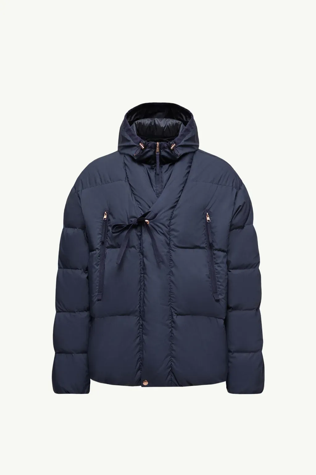 Moncler X Gilga Farm By Donald Glover Tangelo Short Down Jacket
