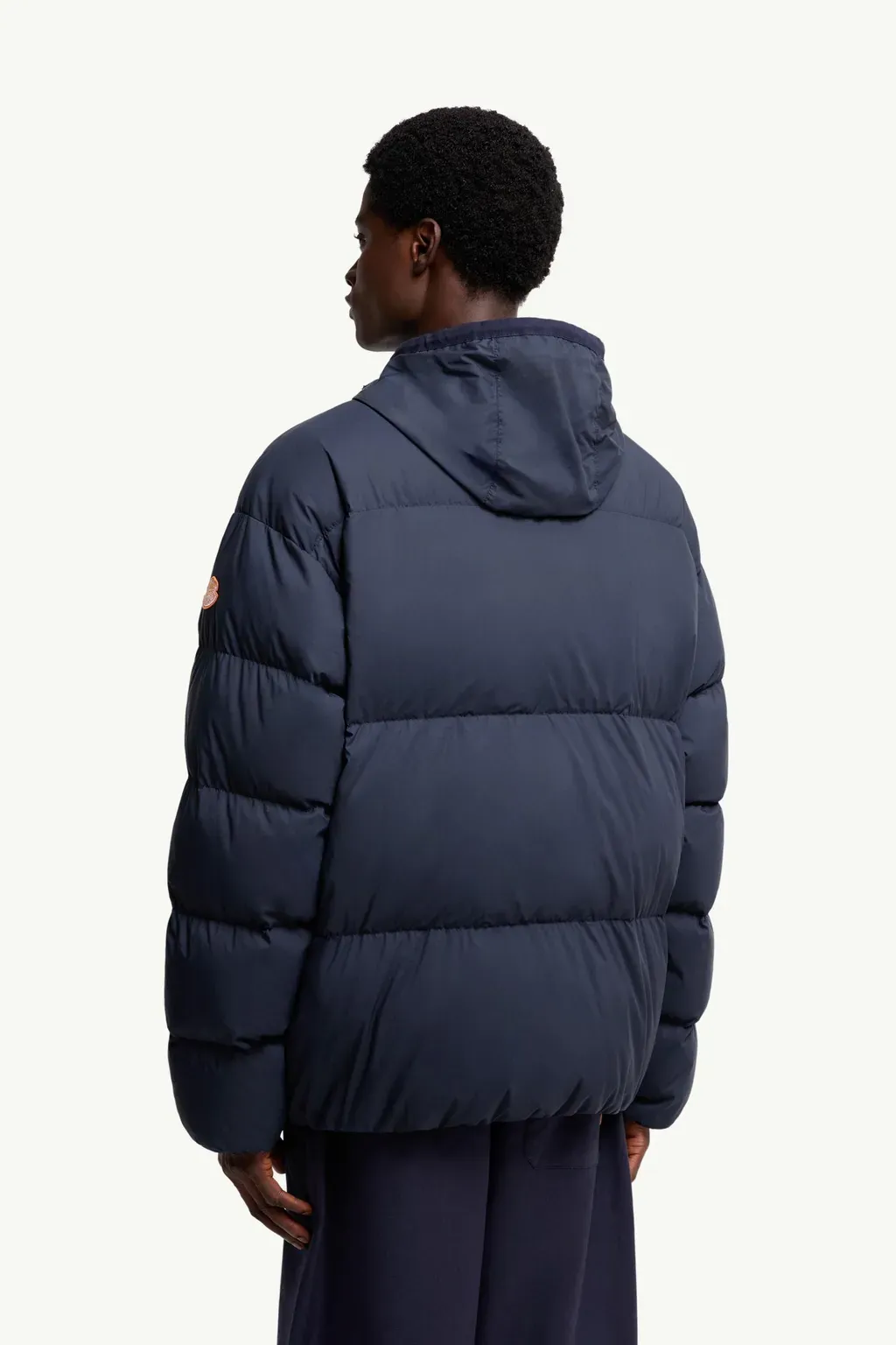 Moncler X Gilga Farm By Donald Glover Tangelo Short Down Jacket
