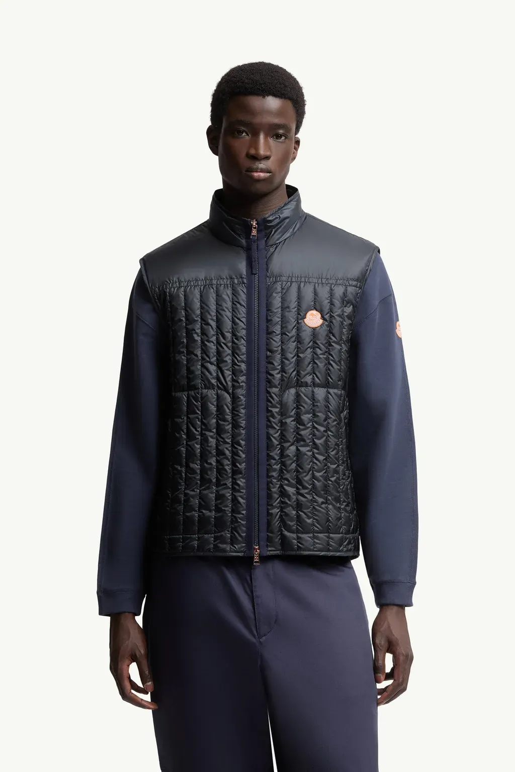 Moncler X Gilga Farm By Donald Glover Tangerine Down Vest