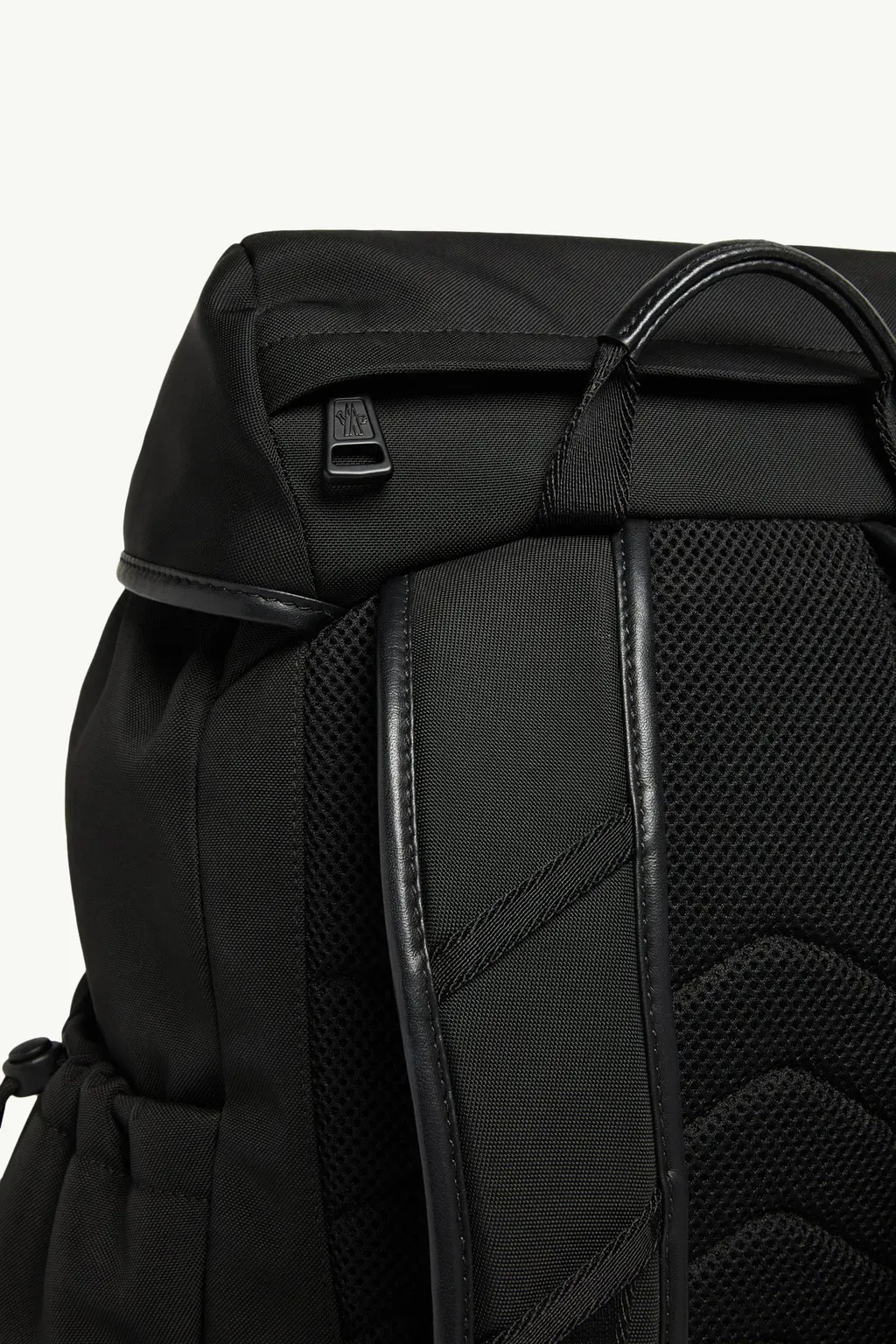 Tech Suede-Trimmed Water-Repellent Backpack