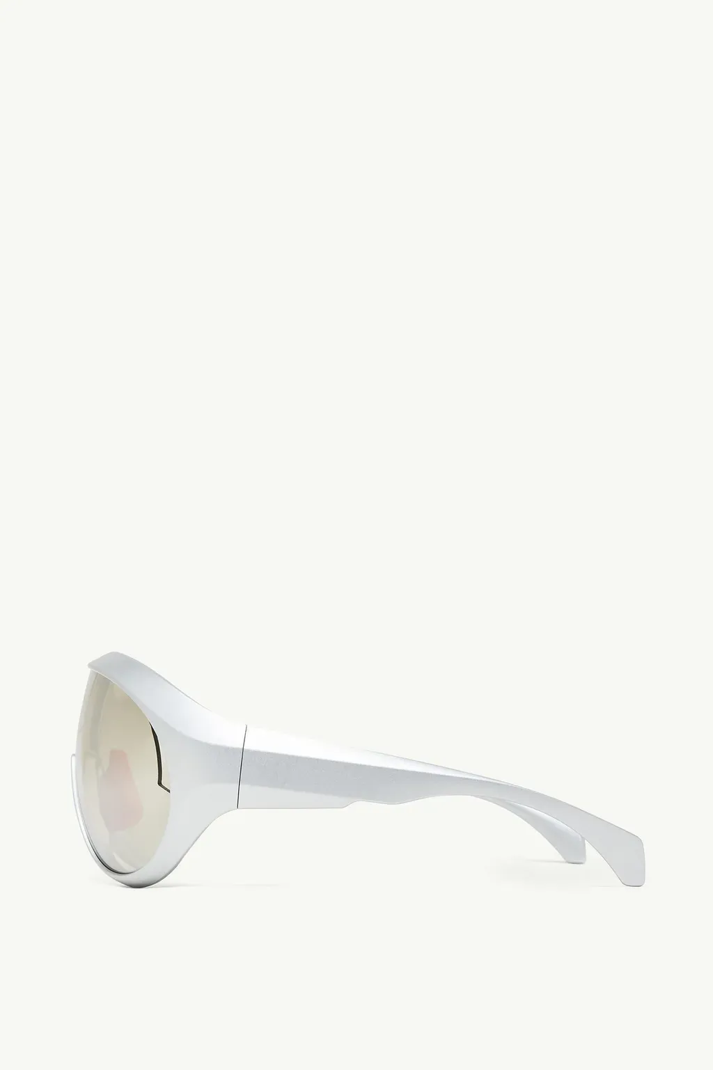 Contrast Oval Sunglasses