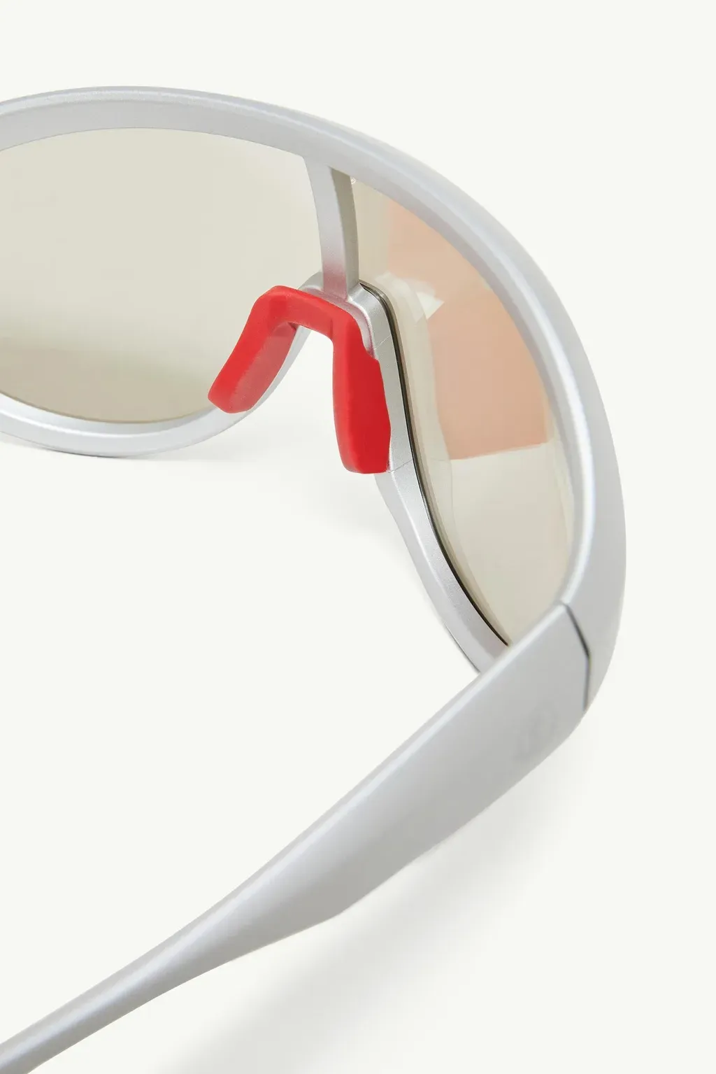 Contrast Oval Sunglasses